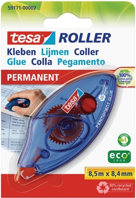 Roller adeziv permanent  8.5 m x 8.4 mm Tesa